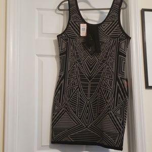 Nwt Torrid Size 1 Black and Grey sweater dress